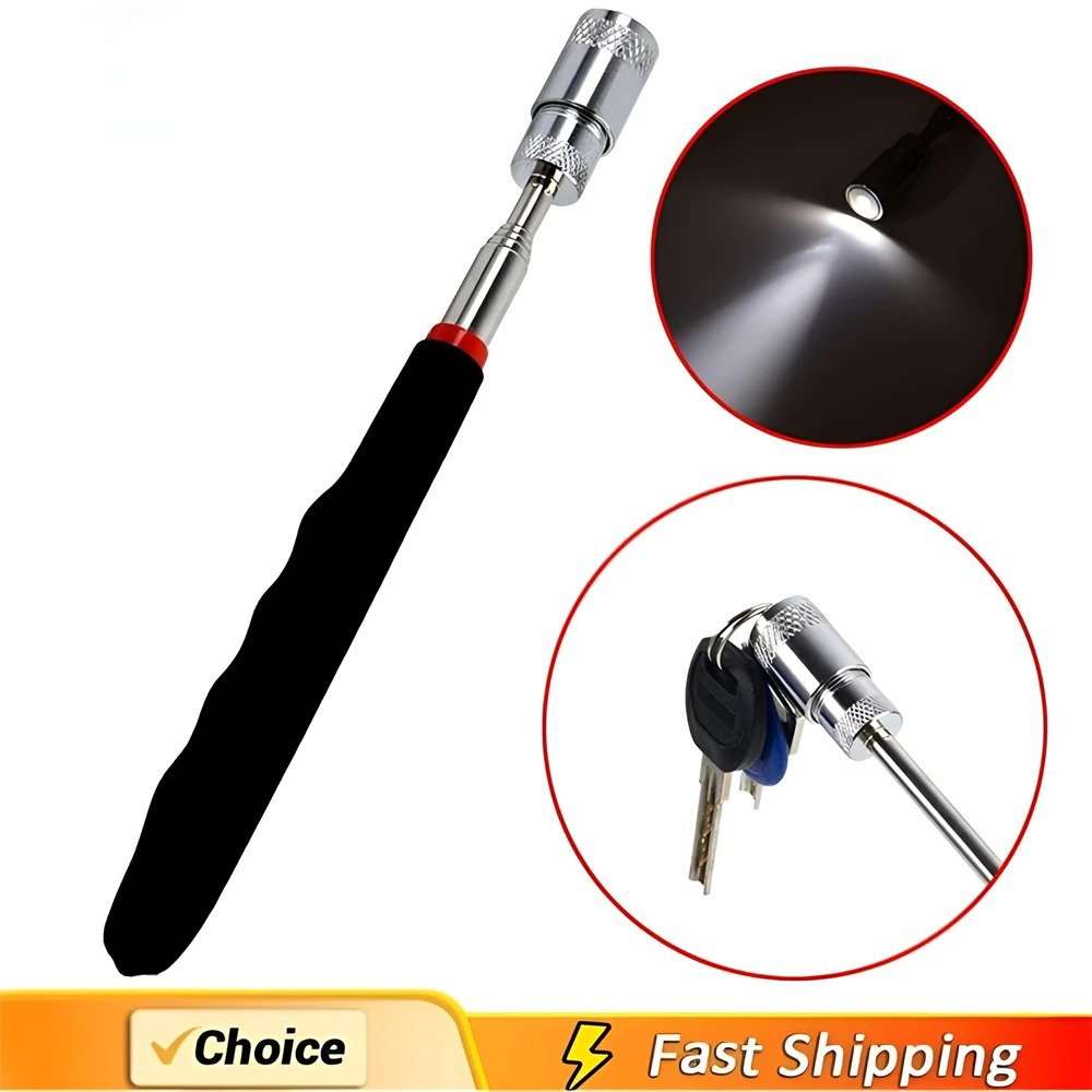 Pen Holder Magnetic - Caneta magnética telescópica extensível captador haste