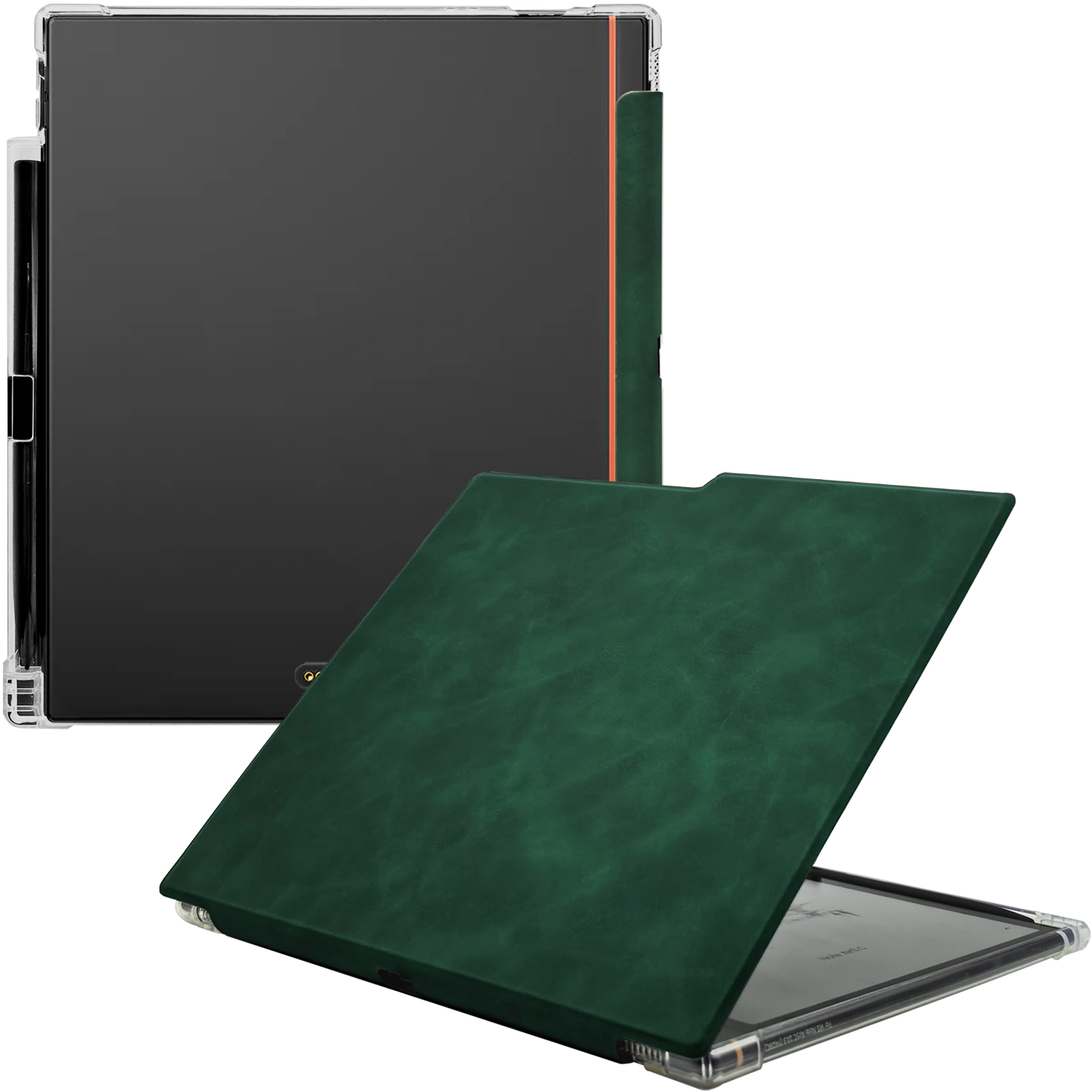 Pen Holder Magnetic - Capa Traseira Transparente de TPU para