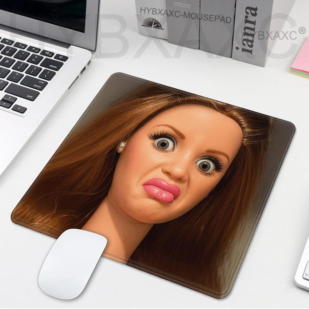 Tech Accessories For Office Desk - Mouse Pad com Rosto de Boneca
