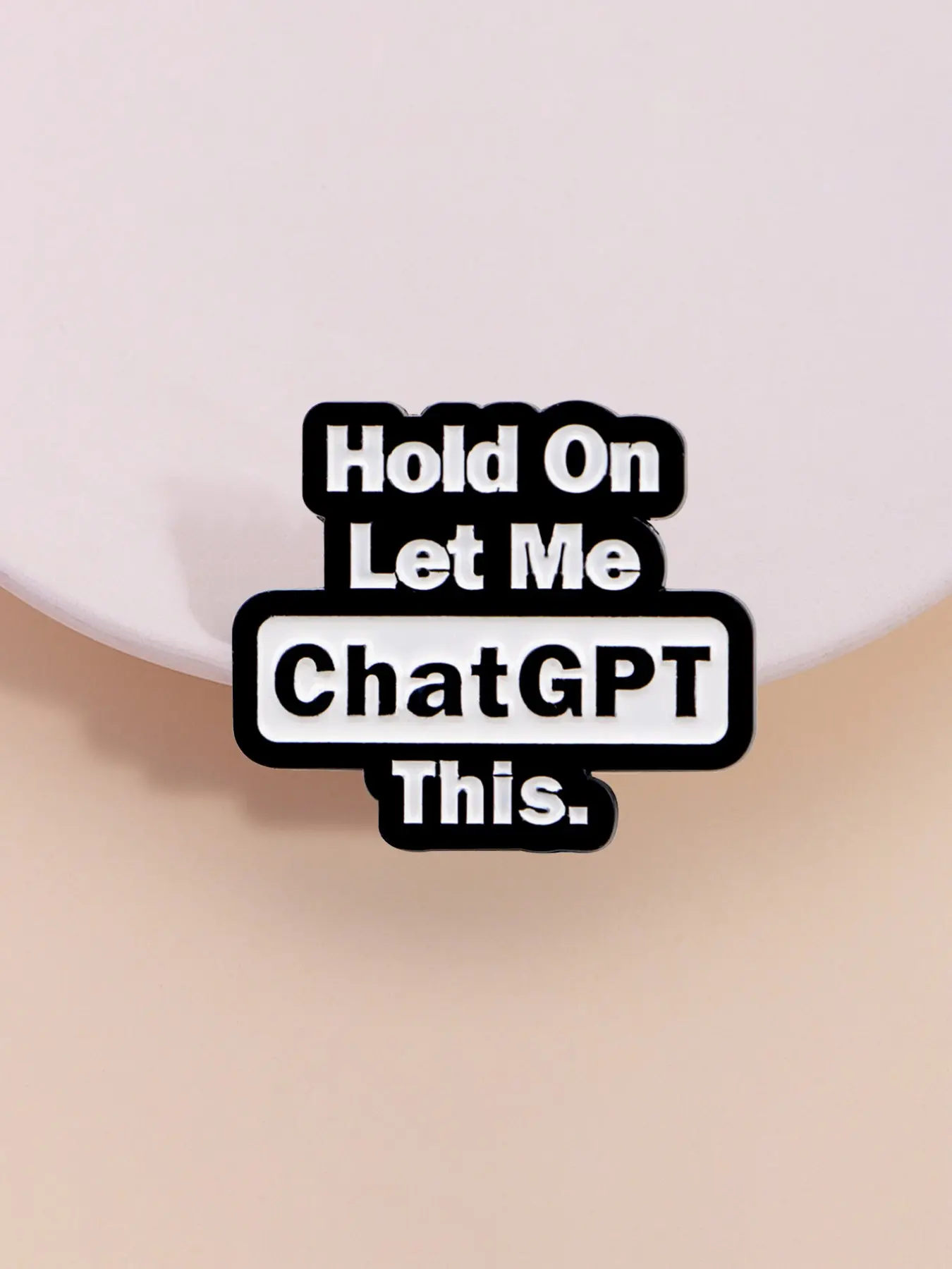 Tech Accessories Logo - Broche/Emblema/Logotipo Chatgpt em Esmalte, Broche de