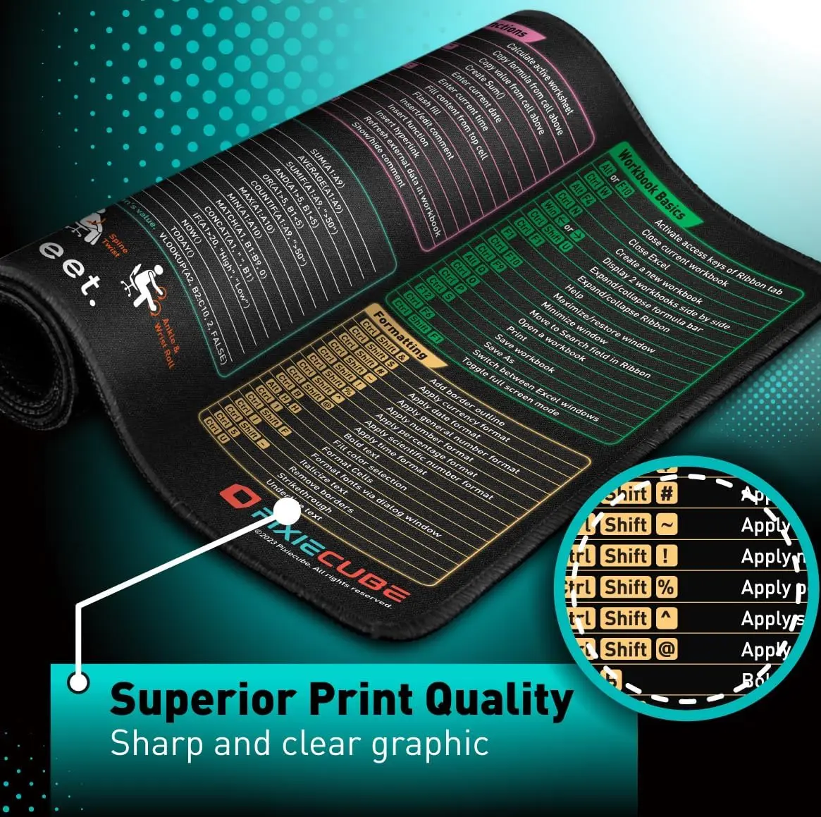 Mouse Pad Grande para Escritór - Tech Accessories For Office Desk avaliação e preço