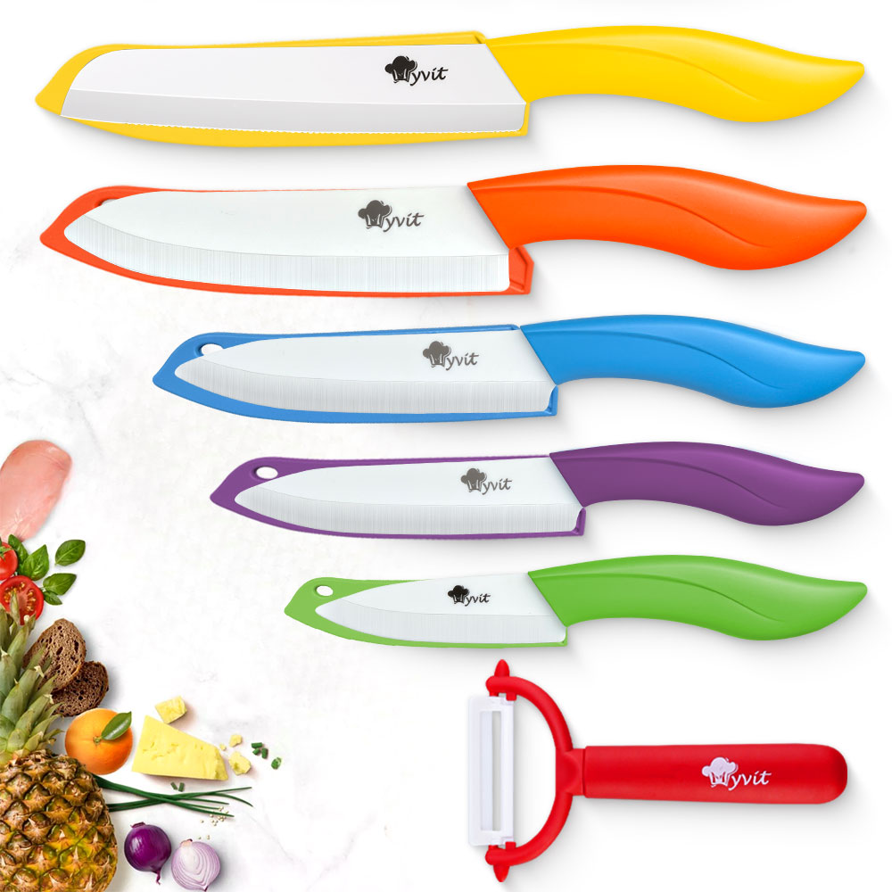 Conjunto de Facas de Cerâmica  - High Tech Kitchen Accessories avaliação e preço