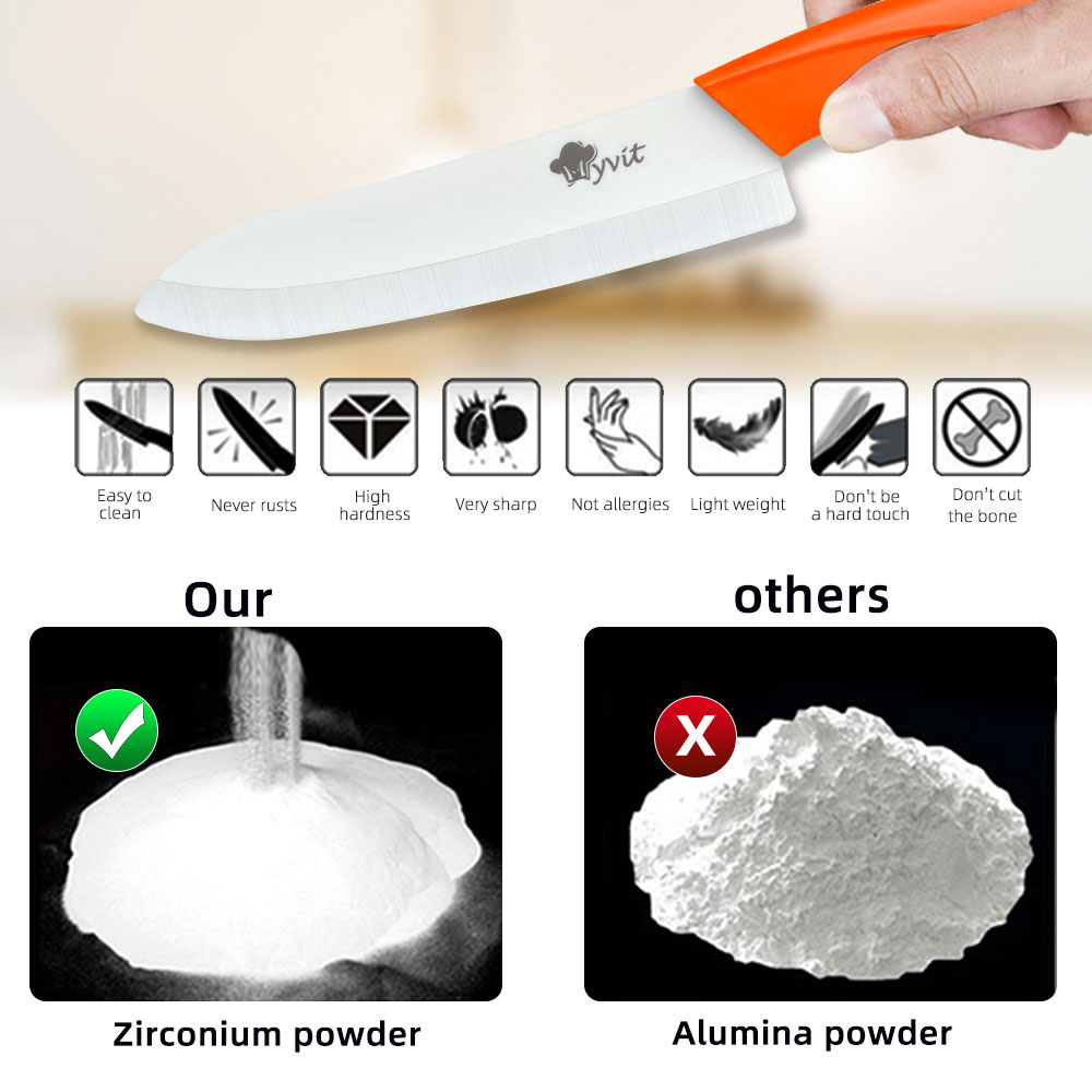 Conjunto de Facas de Cerâmica  - High Tech Kitchen Accessories avaliação e preço