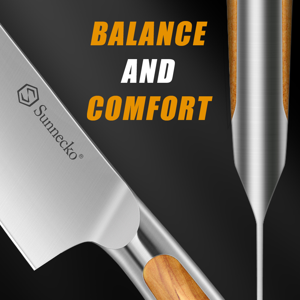Facas de Chef Sunnecko de Alta - High Tech Kitchen Accessories avaliação e preço