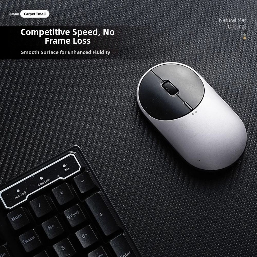 Mouse Pad de Fibra de Carbono  - Tech Accessories For Office Desk avaliação e preço