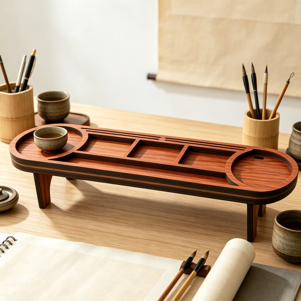 Organizador de Mesa de Madeira - Tech Accessories For Office Desk avaliação e preço