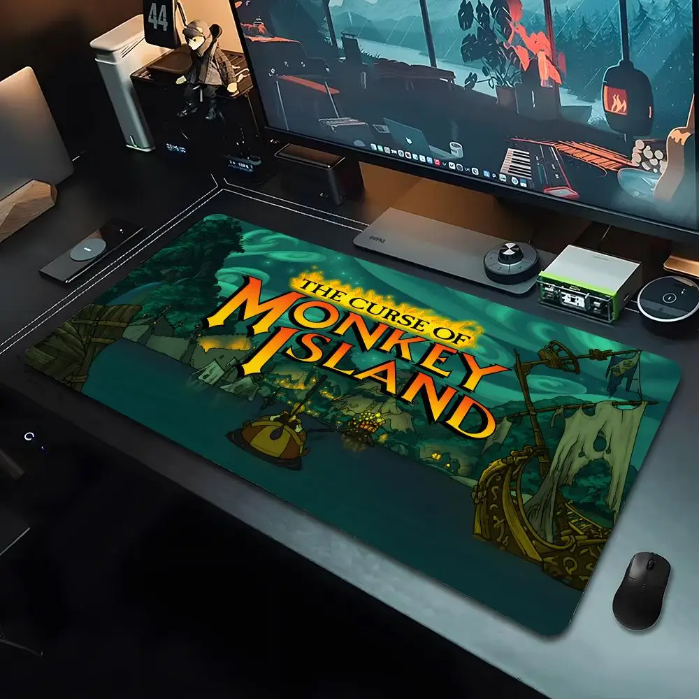 Mouse Pad Monkey Island com Ba - Tech Accessories For Office Desk avaliação e preço