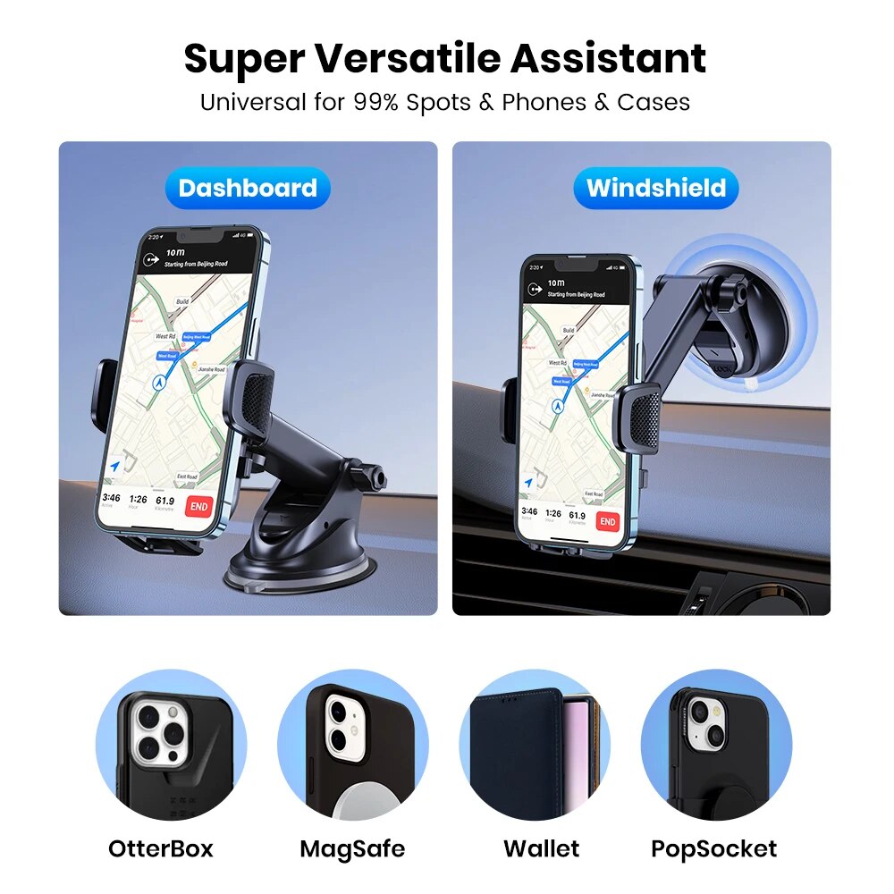 TOPK-Car Phone Holder Mount pa - Mobile Tech Accessories avaliação e preço